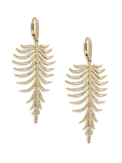 Adriana Orsini Women's Goldtone & Crystal Drop Earrings In Neutral