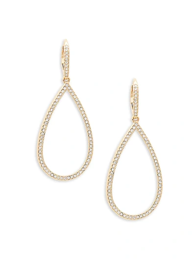 Adriana Orsini Women's Goldtone & Crystal Teardrop Earrings In Neutral