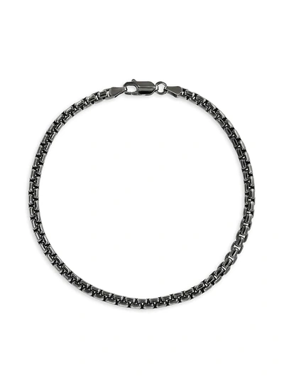 Effy Men's Sterling Silver Box Chain Bracelet