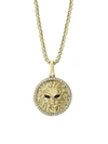 EFFY MEN'S 14K YELLOW GOLD & DIAMOND PENDANT NECKLACE,0400011532265