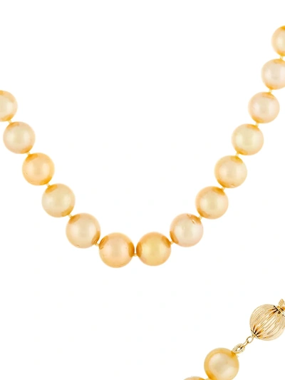 Masako Women's 14k Yellow Gold & 12mm-14mm Round South Sea Pearl Necklace