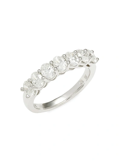 Saks Fifth Avenue Women's 14k White Gold & Diamond Band Ring