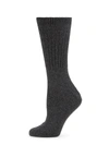 Portolano Women's Cashmere-blend Crew Socks In Navy