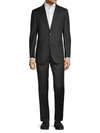SAKS FIFTH AVENUE MADE IN ITALY MEN'S CLASSIC FIT WOOL BLEND SUIT,0400010547732