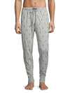 Polo Ralph Lauren Pony Print Lounge Pants In Grey