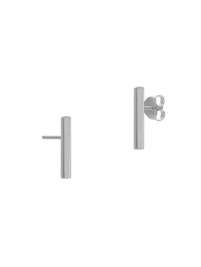 Saks Fifth Avenue Women's 14k White Gold Stud Earrings