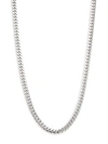 Effy Men's Sterling Silver Miami Cuban Link Chain Necklace In Silver