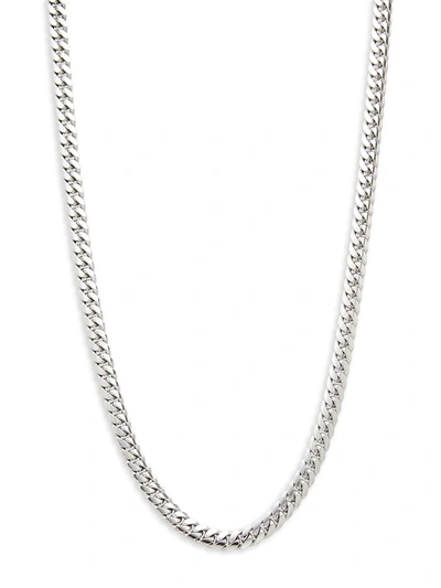 Effy Men's Sterling Silver Miami Cuban Link Chain Necklace