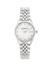 Raymond Weil Women's Freelancer Stainless Steel, Mother-of-pearl & Diamond Bracelet Watch In Sapphire