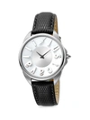 Just Cavalli Women's Logo Stainless Steel Leather-strap Watch In Neutral