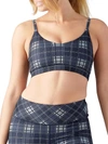 GLYDER WOMEN'S PLAID SPORTS BRA,0400012514008