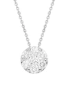 Saks Fifth Avenue Women's 14k White Gold & Diamond Pendant Necklace