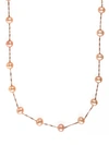 Effy Women's 5.5mm Freshwater Pearl & 14k Rose Gold Necklace In Rose Gold
