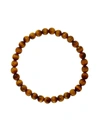 Effy Men's Tiger Eye Bead Bracelet In Metal
