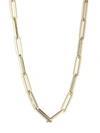 SAKS FIFTH AVENUE SAKS FIFTH AVENUE WOMEN'S 14K YELLOW GOLD PAPERCLIP CHAIN NECKLACE,0400012584824
