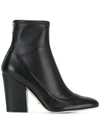 SERGIO ROSSI CHUNKY HEEL ANKLE BOOTS,A75280MAF71511594192