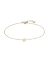 Saks Fifth Avenue Women's 14k Yellow Gold Initial J Charm Bracelet