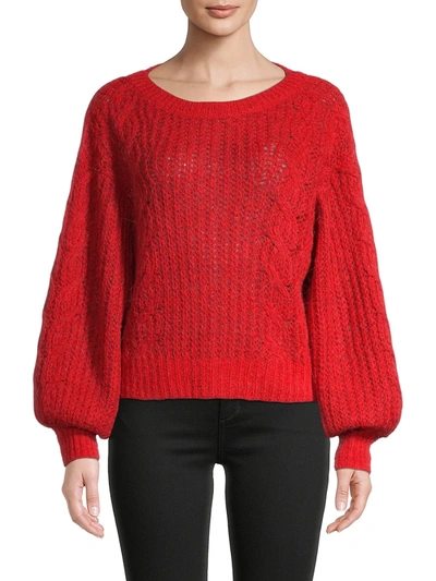 Joie Women's Pravi Sweater In Scarlet