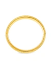 Saks Fifth Avenue Women's 14k Yellow Gold Hinge Bangle Bracelet