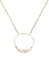 Adriana Orsini Women's 14k Yellow Gold & Diamond Pendant Necklace