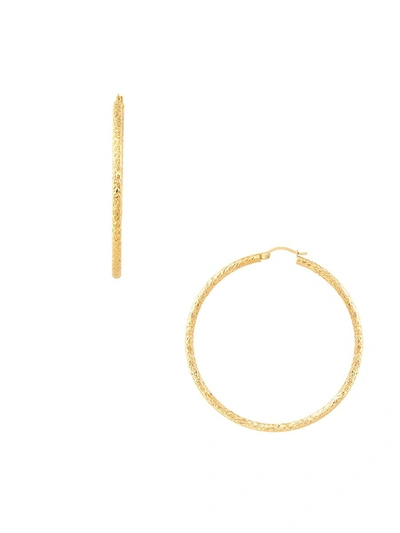 Saks Fifth Avenue Women's 14k Yellow Gold Tube Hoop Earrings
