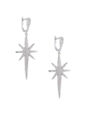 Eye Candy La Women's Luxe Crystal & Silvertone Statement Earrings In Neutral