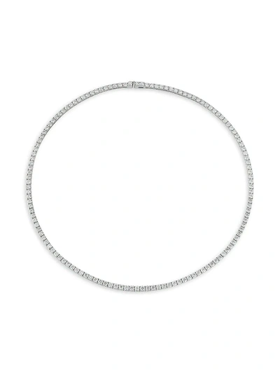 Nephora Women's 14k White Gold & Diamond Necklace