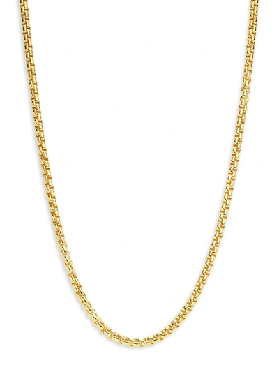 Effy Men's 14k Goldplated Sterling Silver Chain Necklace