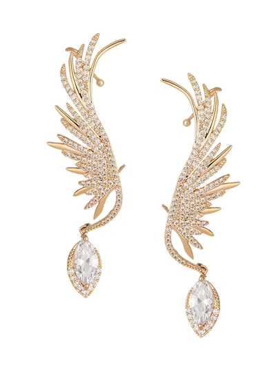 Eye Candy La The Luxe Collection Cz Nikki Earrings In Neutral