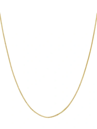 Saks Fifth Avenue Women's 14k Yellow Gold Box Chain Necklace