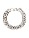 Eye Candy La Men's John Titanium Curb Chain Bracelet In Neutral