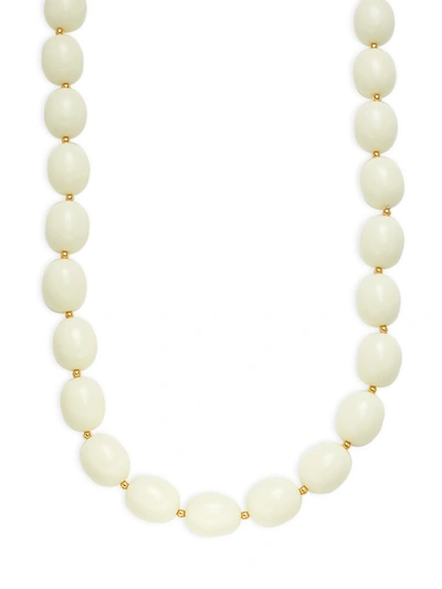 Kenneth Jay Lane Women's 22k Goldplated & Bead Necklace In Metal