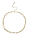 Eye Candy La Eye Candy Los Angeles The Luxe Collection Titanium Mini Neptune Necklace In Neutral