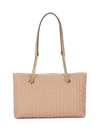 Karl Lagerfeld Women's Karolina Chain Tote In Winter White