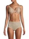 Le Mystere Sheer Seduction Micro Mesh Underwire Bra In Ivory Natural