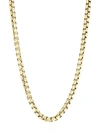 EFFY MEN'S 14K GOLDPLATED STERLING SILVER ROUND BOX CHAIN NECKLACE,0400012604083