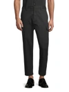 FRENCH CONNECTION MEN'S MACHINE STRETCH CROP TROUSERS,0400013694953