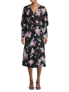 A.L.C WOMEN'S QUINN FLORAL WRAP DRESS,0400013668151