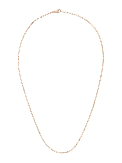 Saks Fifth Avenue Women's 14k Rose Gold Paper Clip Chain Necklace