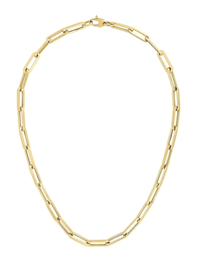 Saks Fifth Avenue Women's 14k Yellow Gold Paper Clip Chain Necklace