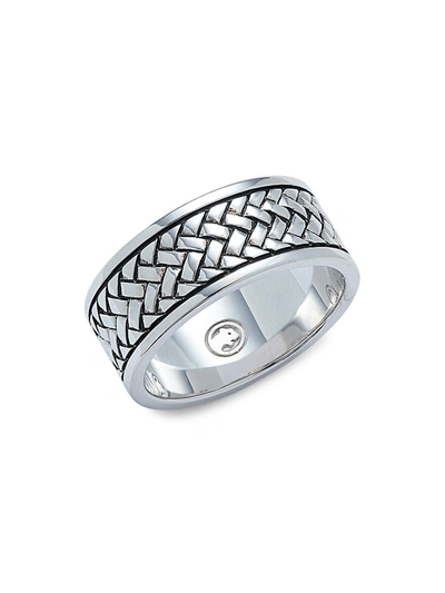 Effy Men's Sterling Silver Textured Ring