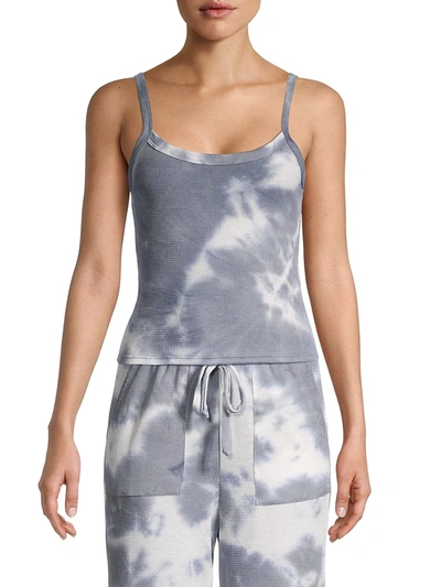 Allison New York Women's Tie-dyed Tank Top In Grey