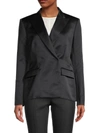 GIAMBATTISTA VALLI WOMEN'S SATIN BLAZER,0400013682463