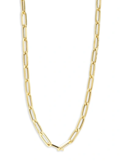 SAKS FIFTH AVENUE WOMEN'S 14K YELLOW GOLD PAPERCLIP CHAIN NECKLACE,0400013580409