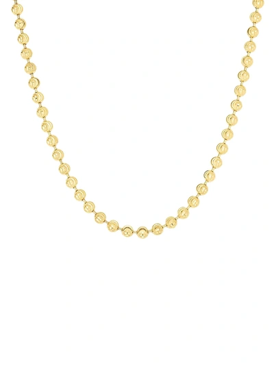 Chloe & Madison Women's 18k Gold Vermeil Ball Chain Necklace