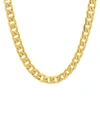 ANTHONY JACOBS MEN'S 18K GOLDPLATED STAINLESS STEEL CUBAN CHAIN LINK NECKLACE,0400013661126