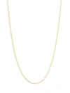 SAKS FIFTH AVENUE WOMEN'S 14K YELLOW GOLD CHAIN NECKLACE,0400013680572
