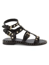 Ash Women's Pacific Studded Leather Sandals In Cuoio