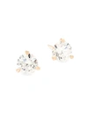 Lafonn Women's 18k Rose Goldplated Sterling Silver & Simulated Diamond Stud Earrings In Silver