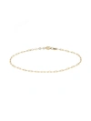 SAKS FIFTH AVENUE WOMEN'S 14K YELLOW GOLD CHAIN ANKLET,0400013588555